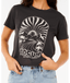 RIP CURL RADIANT STANDARD TEE  - WASHED BLACK