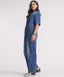 VERONICA DENIM JUMPSUIT - WESTLAND BLUE