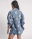DARIA DENIM SHACKET - STARWASH