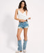 ONE TEASPOON BANDIT LOW WAIST DENIM SHORT - TEXAS BLUE