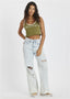 SISSTREVOLUTION LAYLA KNIT TANK TOP - CACTUS