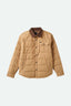 BRIXTON CASS JACKET - TIGER'S EYE