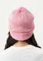 AFENDS HOMELY - RECYCLED KNIT BEANIE - PINK