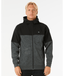 RIP CURL ANTI SERIES VIRAL ZIP THRU - BLACK