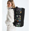 BASE CAMP DUFFEL SMALL - BLACK ALPINE FLORAL PRINT THE NORTH FACE