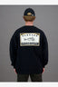 JUST ANOTHER FISHERMAN SEAFLOORS CROP CREW - BLACK