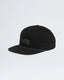 THE NORTH FACE BLACK CAP HAT WITH DARK GREY LOGO
