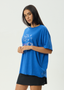 AFENDS SUNBAKE OVERSIZED TEE - MARINA
