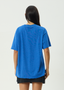 AFENDS SUNBAKE OVERSIZED TEE - MARINA