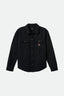 BRIXTON DURHAM FELTED STRETCH JKT - BLACK