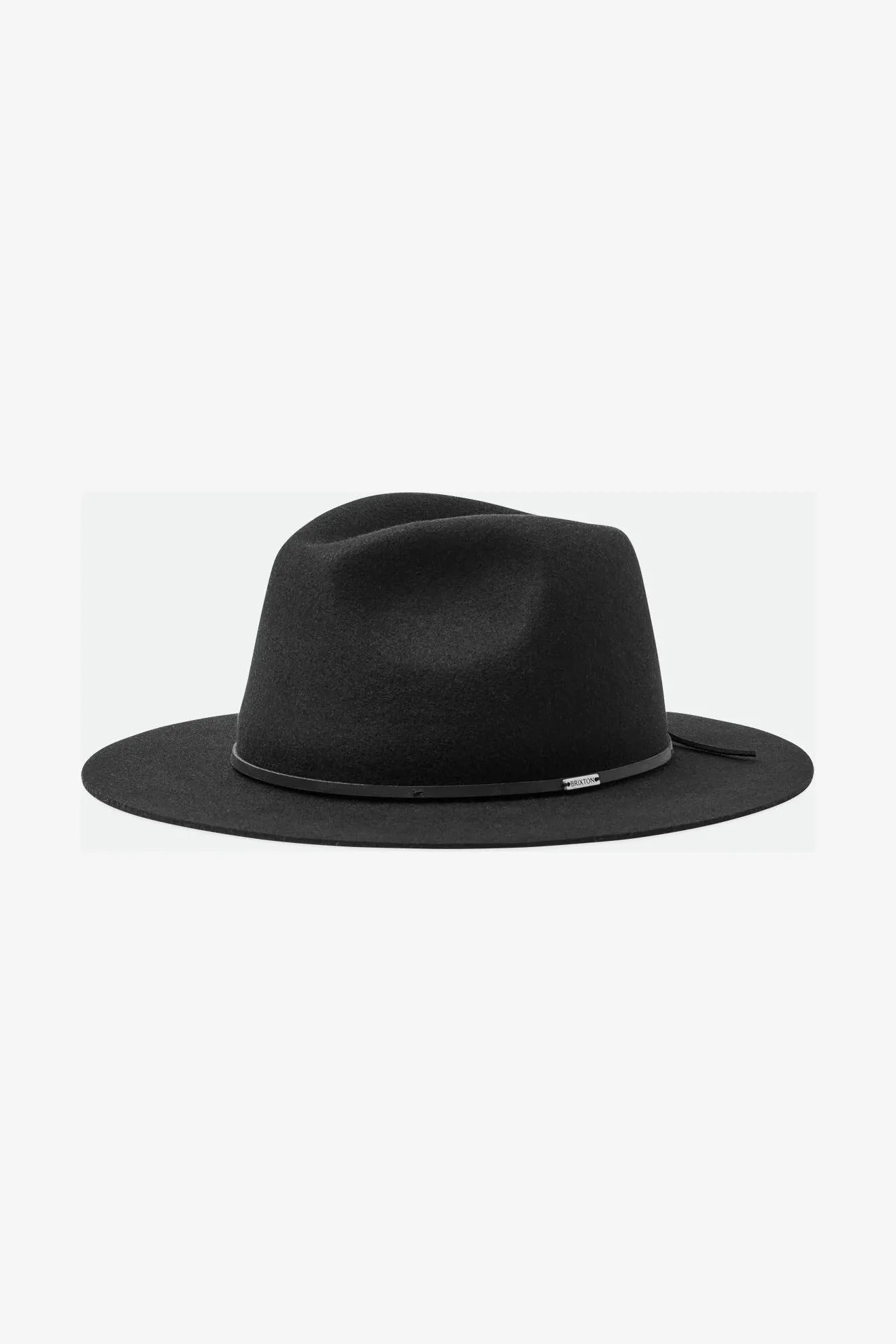 BRIXTON WESLEY FEDORA BLACK Mount Surf Shop