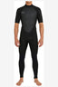 O'NEILL REACTOR 2 BACK ZIP SHORT SLEEVE FULL 3/2MM WETSUIT - BLACK