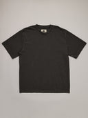 JUST ANOTHER FISHERMAN SCRIPT HEAVY SHORE TEE - AGED BLACK