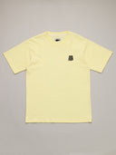 JUST ANOTHER FISHERMAN TIPPING THE SCALES SEA TEE - DAWN YELLOW