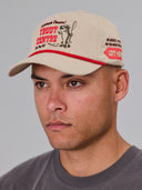 JUST ANOTHER FISHERMAN FISHERMAN'S DREAM LEDGER CAP - PALE OAK