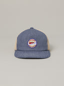 JUST ANOTHER FISHERMAN MARINE GASOLINE LEDGER CAP - HICKORY STRIPE