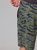 JUST ANOTHER FISHERMAN CREWMAN SHORTS 2.0 - ALGAE CAMO