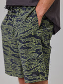 JUST ANOTHER FISHERMAN CREWMAN SHORTS 2.0 - ALGAE CAMO