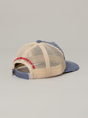 JUST ANOTHER FISHERMAN MARINE GASOLINE LEDGER CAP - HICKORY STRIPE