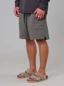JUST ANOTHER FISHERMAN EXPLORER SHORTS - LIGHT KHAKI