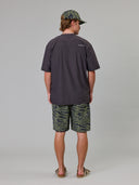 JUST ANOTHER FISHERMAN CREWMAN SHORTS 2.0 - ALGAE CAMO