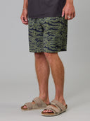 JUST ANOTHER FISHERMAN CREWMAN SHORTS 2.0 - ALGAE CAMO