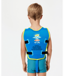 RIP CURL KIDS BEACH BUOYANCY VEST - BLUE
