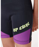 RIP CURL GROMS OMEGA BACK ZIP SPRING - PURPLE