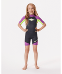 RIP CURL GROMS OMEGA BACK ZIP SPRING - PURPLE