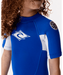 RIP CURL GROMS OMEGA BACK ZIP SPRING - BLUE