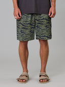 JUST ANOTHER FISHERMAN CREWMAN SHORTS 2.0 - ALGAE CAMO