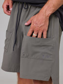 JUST ANOTHER FISHERMAN EXPLORER SHORTS - LIGHT KHAKI