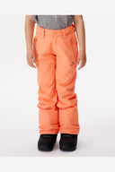 RIP CURL KIDS OLLY SNOW PANT - SALMON