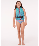 KIDS DAWN PATROL BUOY VEST - AQUA