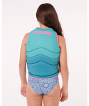 KIDS DAWN PATROL BUOY VEST - AQUA