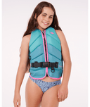 KIDS DAWN PATROL BUOY VEST - AQUA