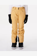 RIP CURL WOMENS RIDER HIGH WAIST SNOW PANT - SAND