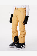 RIP CURL WOMENS RIDER HIGH WAIST SNOW PANT - SAND