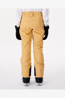 RIP CURL WOMENS RIDER HIGH WAIST SNOW PANT - SAND
