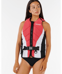 RIP CURL WOMENS DAWN PATROL BUOY VEST - RED