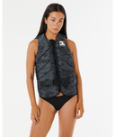 RIP CURL WOMENS DAWN PATROL BUOY VEST - CHARCOAL GREY