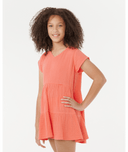 RIP CURL GIRLS PREMIUM SURF DRESS - WATERMELON