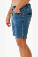RIP CURL DENIM WALKSHORT - DENIM BLUE
