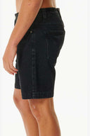 RIP CURL DENIM WALKSHORT - WASHED BLACK