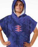 BOYS MIXED HOODED TOWEL - WILD BERRY