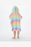RIP CURL GIRLS COVE HOODED TOWEL - MULTICO