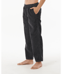 RIP CURL BOYS SURF CORD PANT - WASHED BLACK