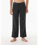 RIP CURL BOYS SURF CORD PANT - WASHED BLACK