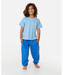 RIP CURL BOY SURF CHECK TRACKPANT - ROYAL BLUE