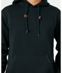 RIP CURL CRESCENT HOOD - BLACK